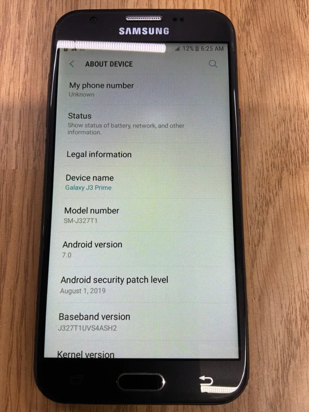 Samsung Galaxy J3 Prime SM-J327T1 Android Smartphone